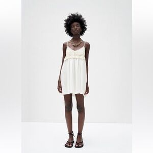 Zara Dress with Crochet trim